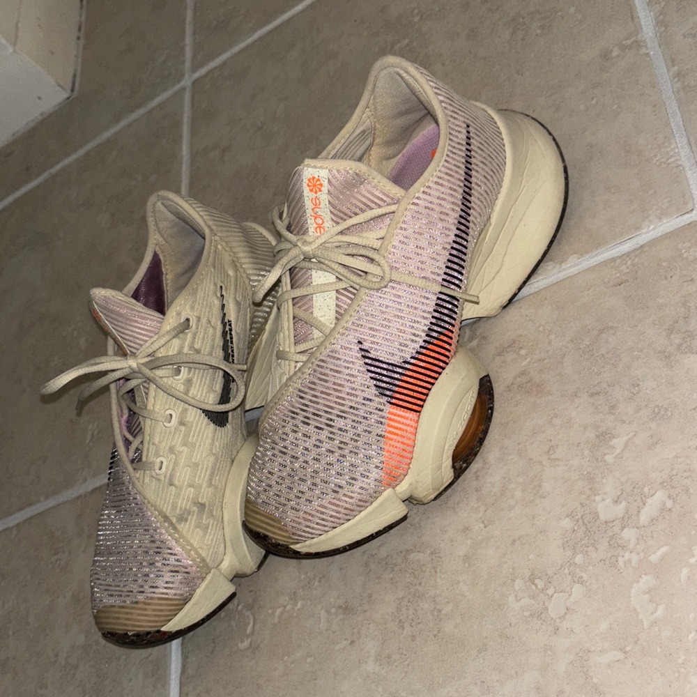 Stylish Cream and Orange Women's Shoes